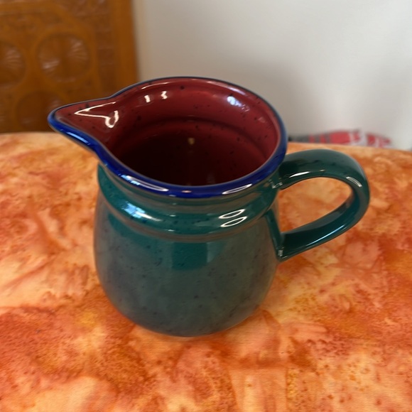 Speckled Ceramic Creamer Pitcher Multi Color - Picture 2 of 9